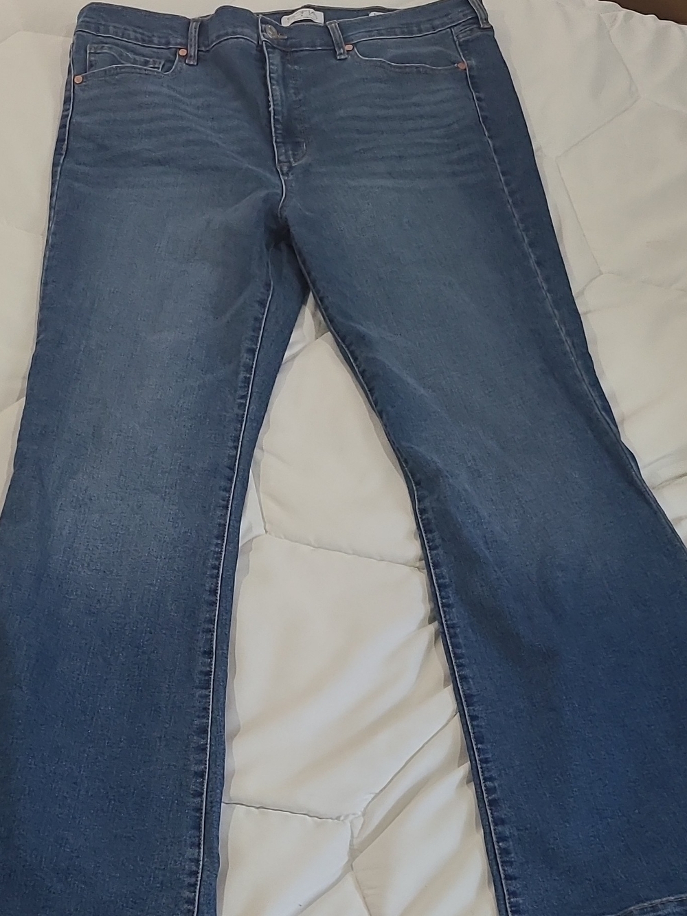 sofia by sofia vergara Mid-Rise Blue Bootcut Jeans